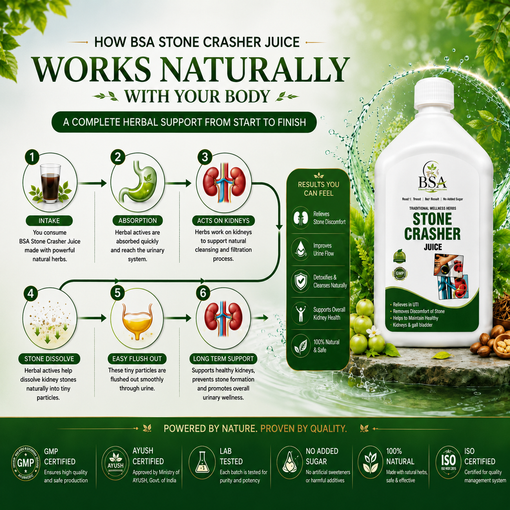 Stone Crasher Juice with free Capsules
